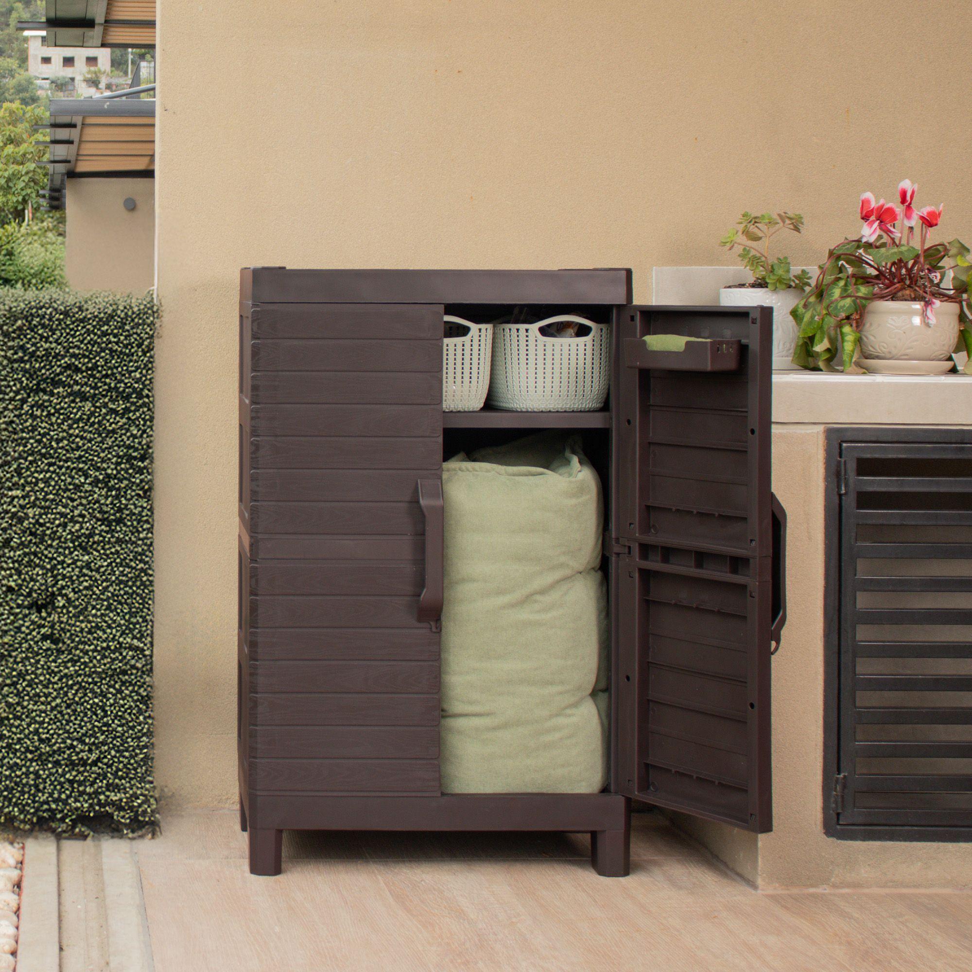 Armario dos puertas tipo madera tamaño medium MQ QRubber-6