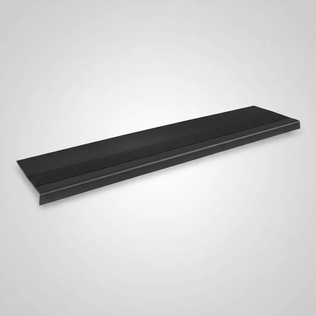 Grada PVC 300cmx30cmx3mm negro QRubber-1
