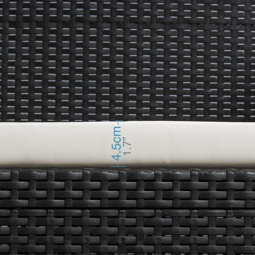 Juego Terraza Ferrara Comfort Marrón tipo Rattán MQ QRubber-7