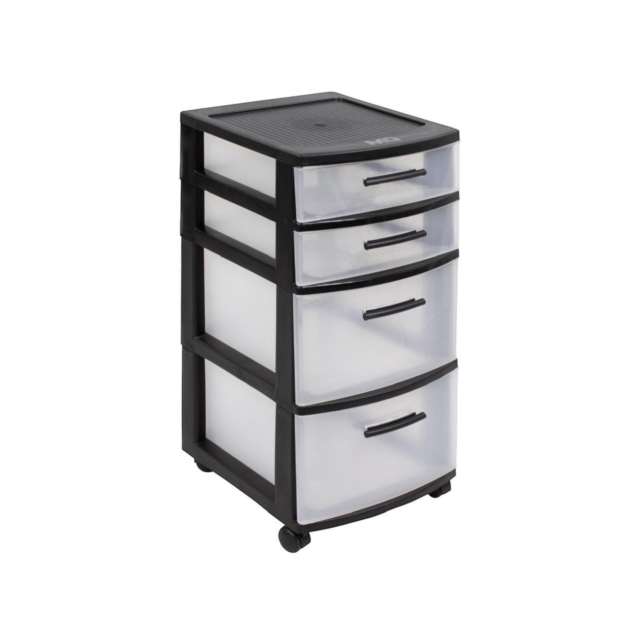 Cajonero 4 Niveles Eclypse Negro MQ QRubber-0