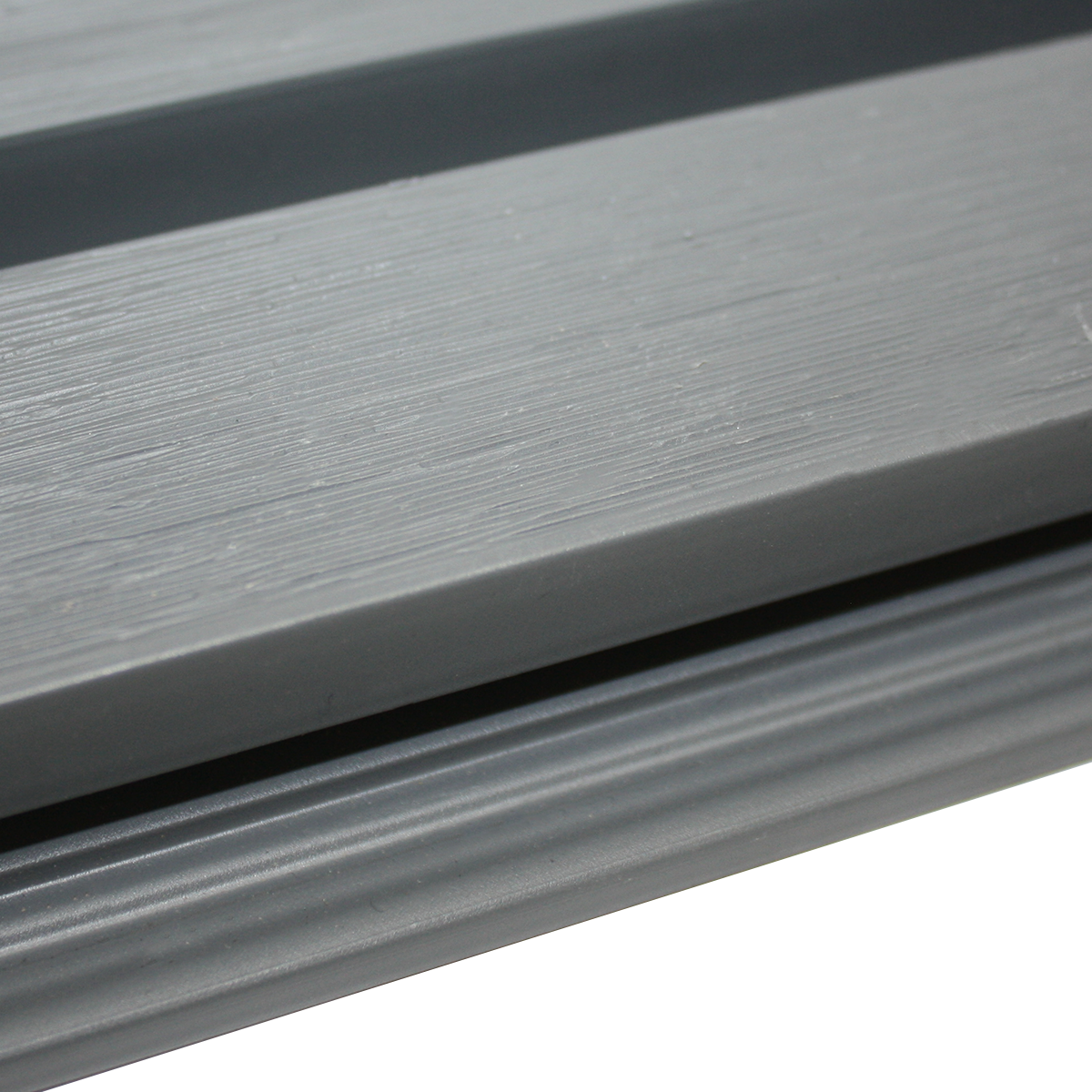 Revestimiento Pared Wall Panel Tabla WPC Gris Claro Qrubber-2
