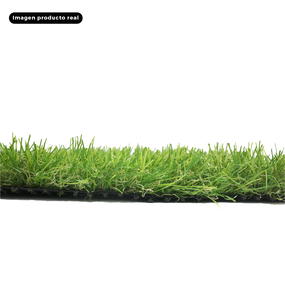 Pasto Sintético Huilo Huilo 35mm. 4mts x 5mts Qrubber-2