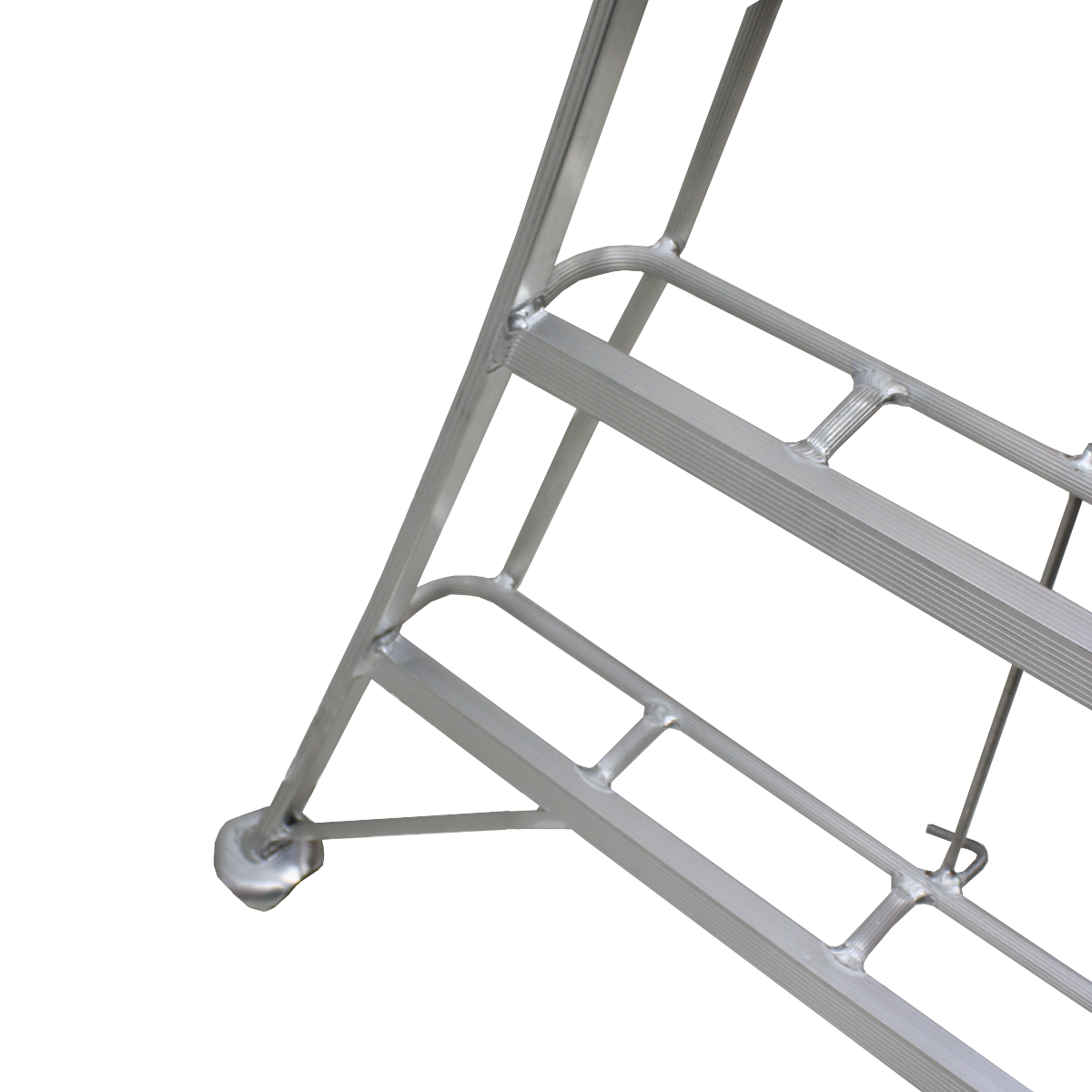 Escalera Cosechera de Aluminio 3mts - 10 peldaños QRubber-3