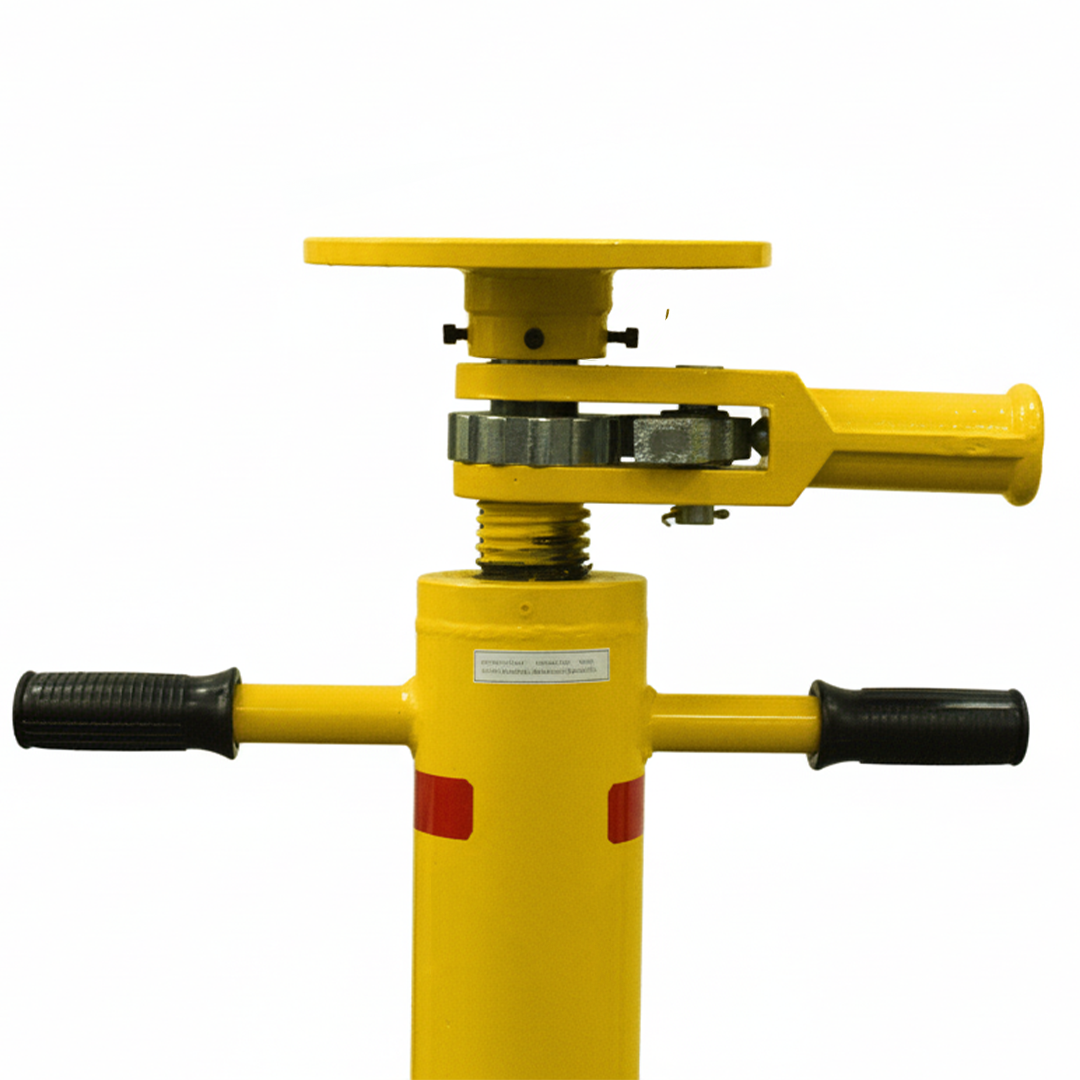 Estabilizador Gato Camión Trailer Jack Carga 100tn QRubber-2