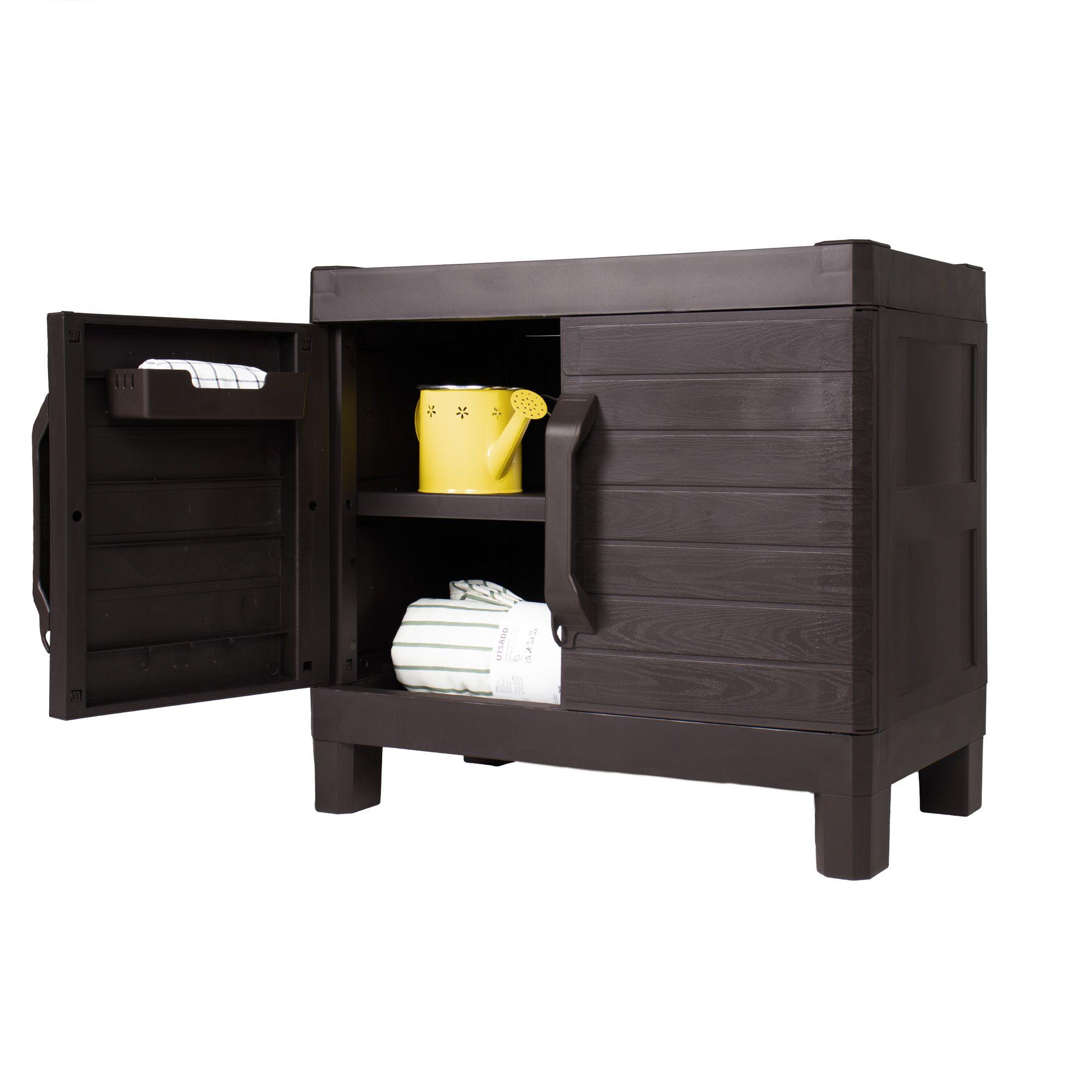 Armario dos puertas tipo madera tamaño small MQ QRubber-2