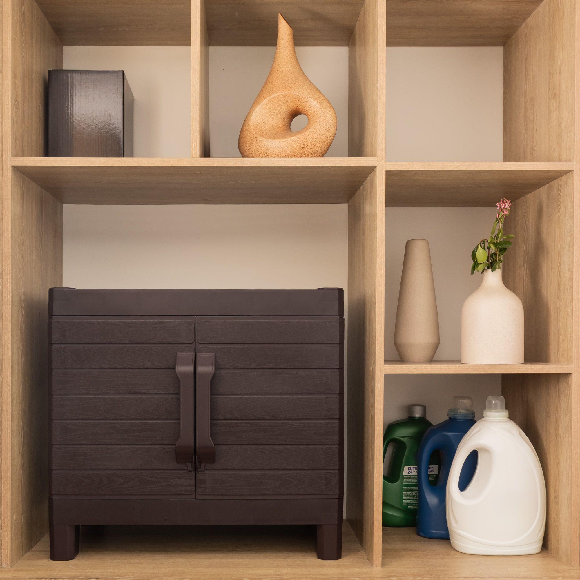 Armario dos puertas tipo madera tamaño small MQ QRubber-7