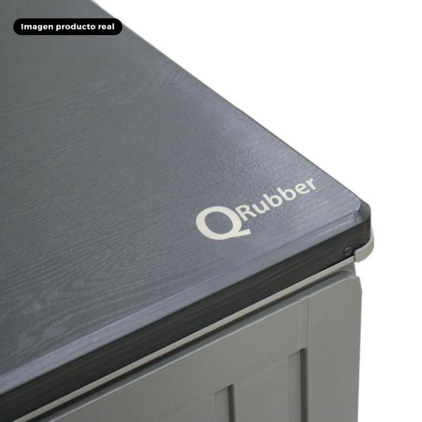 Bodega Jardín Tipo Baúl Negro 270 litros QRubber-8