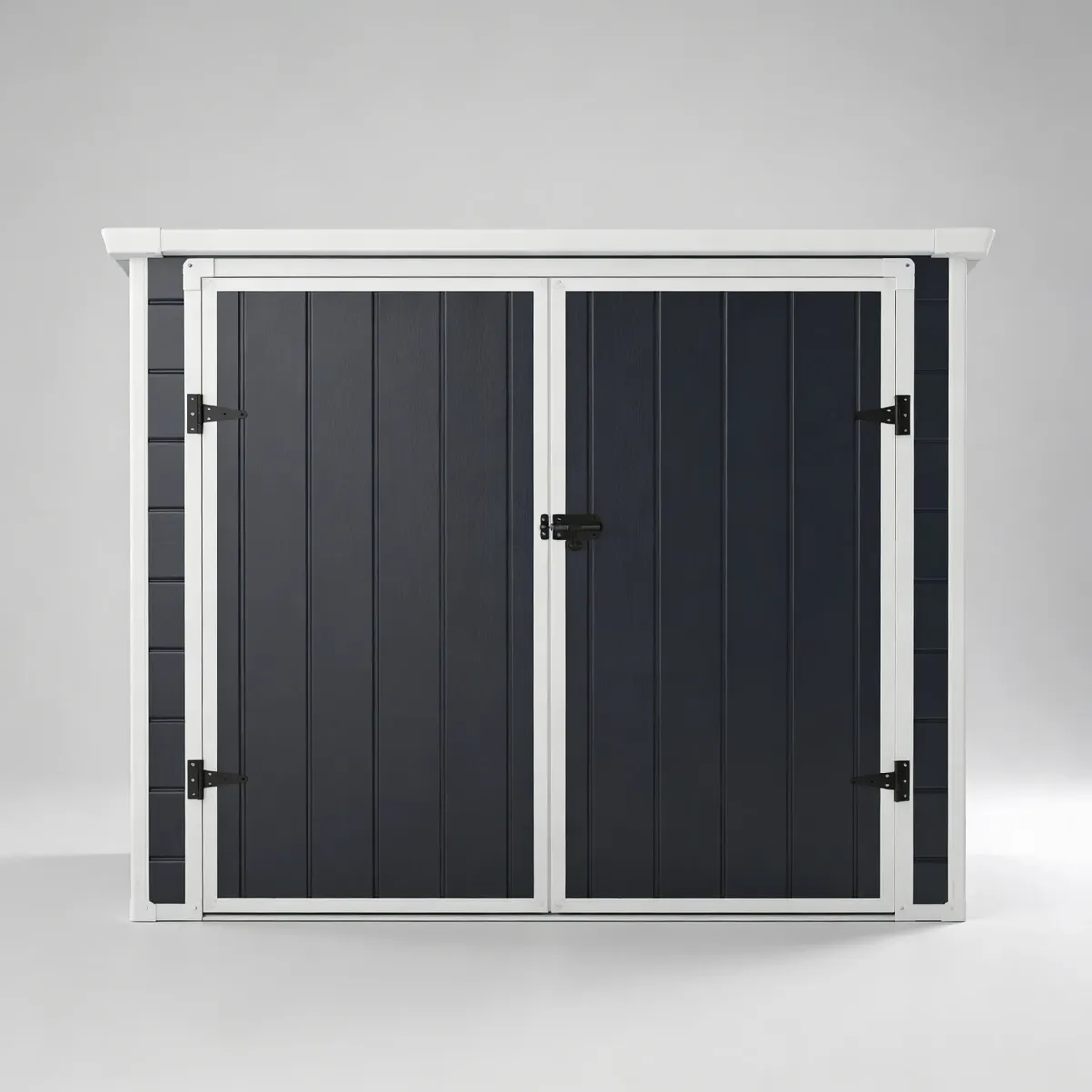 Bodega jardín 1,79 m² 199x90x149cm dos puertas QRubber-4