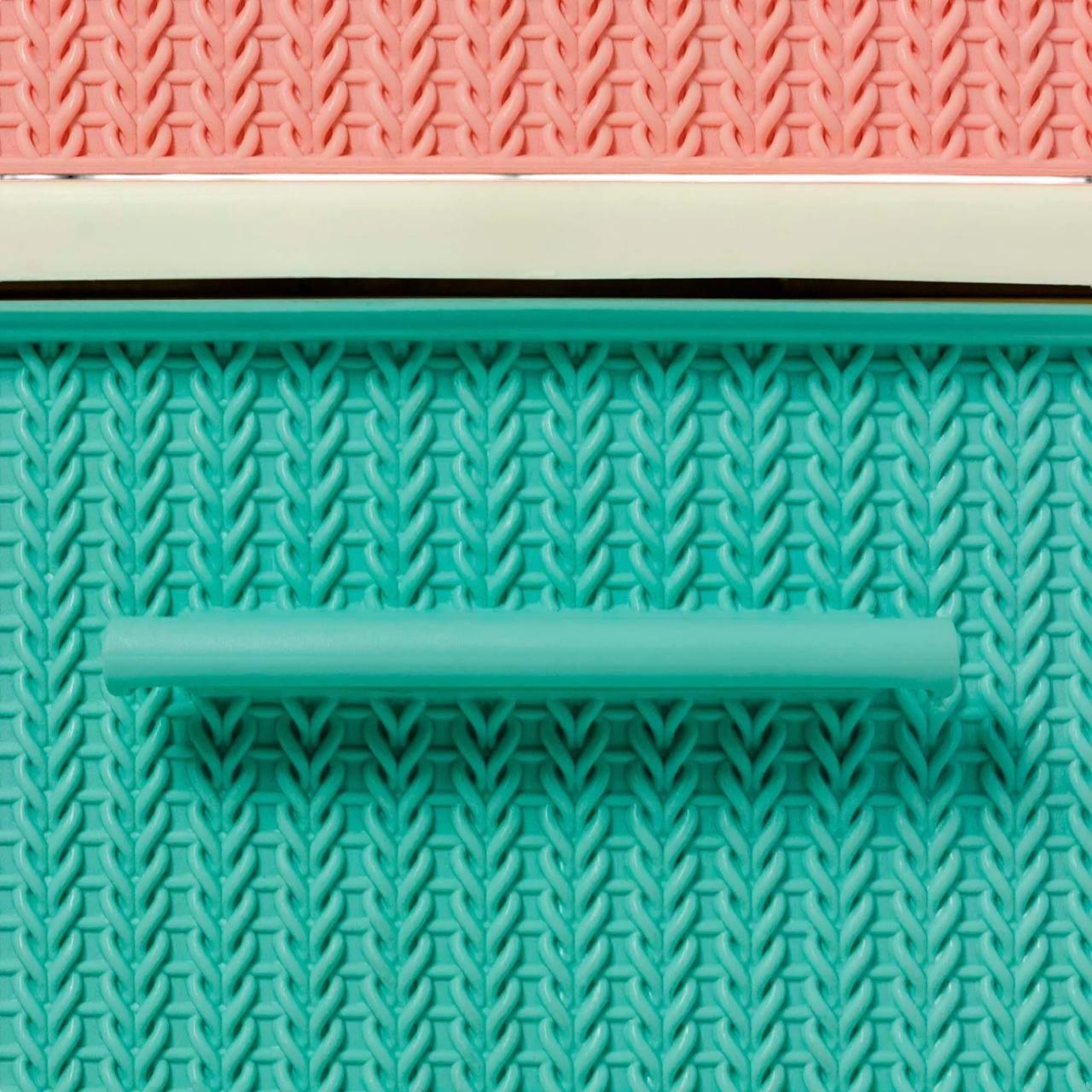 Cajonero 7 Niveles Candy Multicolor tipo Rattán MQ QRubber-6