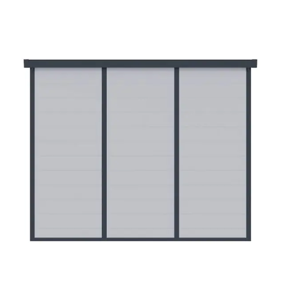 Bodega armable jardín 190x192x215cm dos puertas QRubber-2