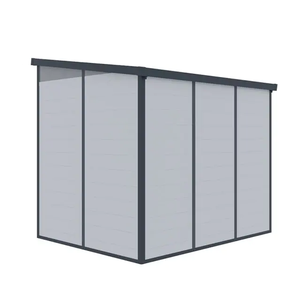 Bodega armable jardín 190x192x215cm dos puertas QRubber-3