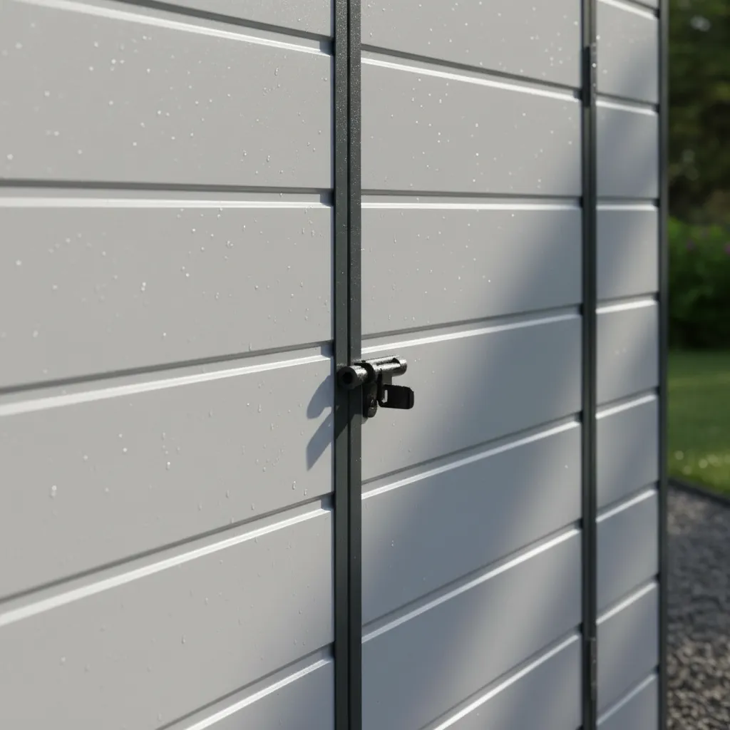 Bodega armable jardín 3,63 m² 190x192x215cm QRubber-3