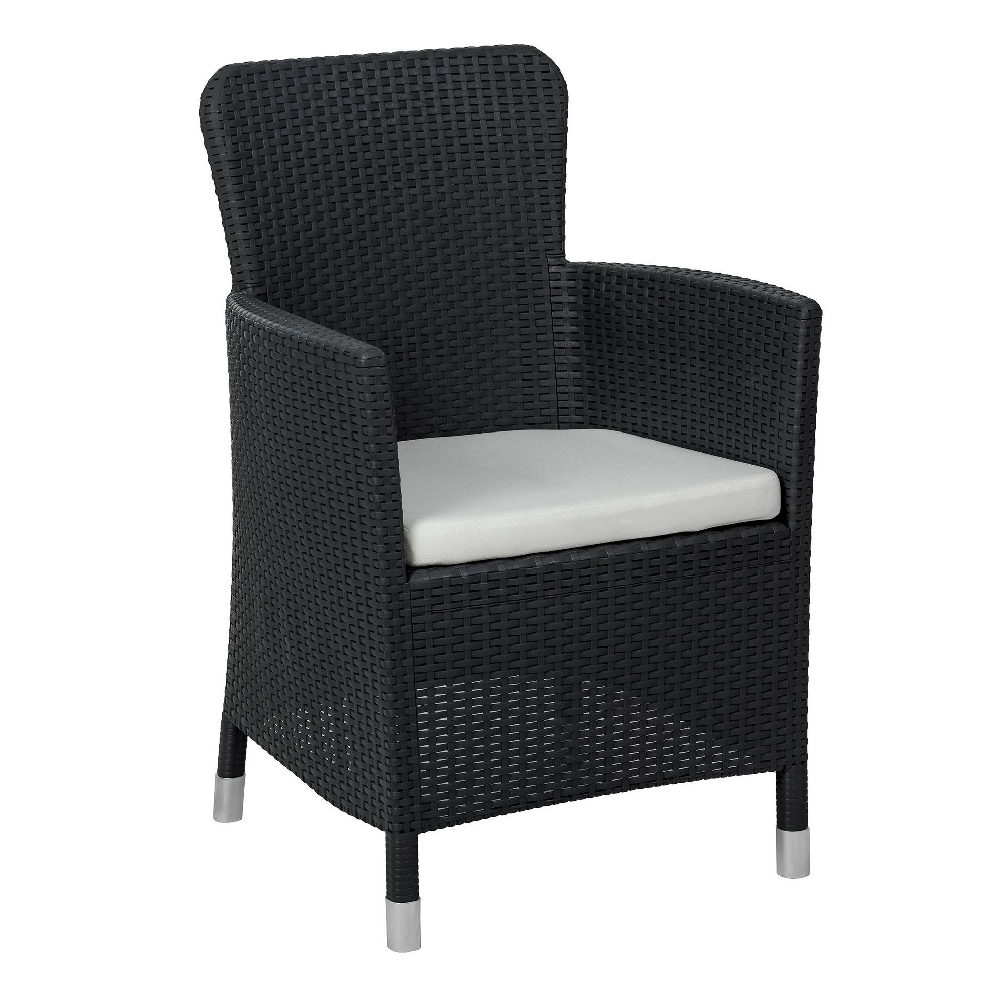 Juego Terraza Capri Comfort Grafito tipo Rattán MQ QRubber-2