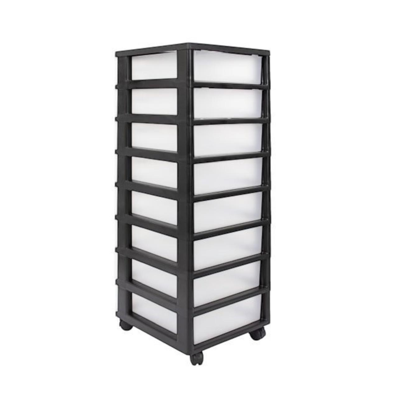 Cajonero 8 Niveles Eclypse Negro MQ QRubber-5