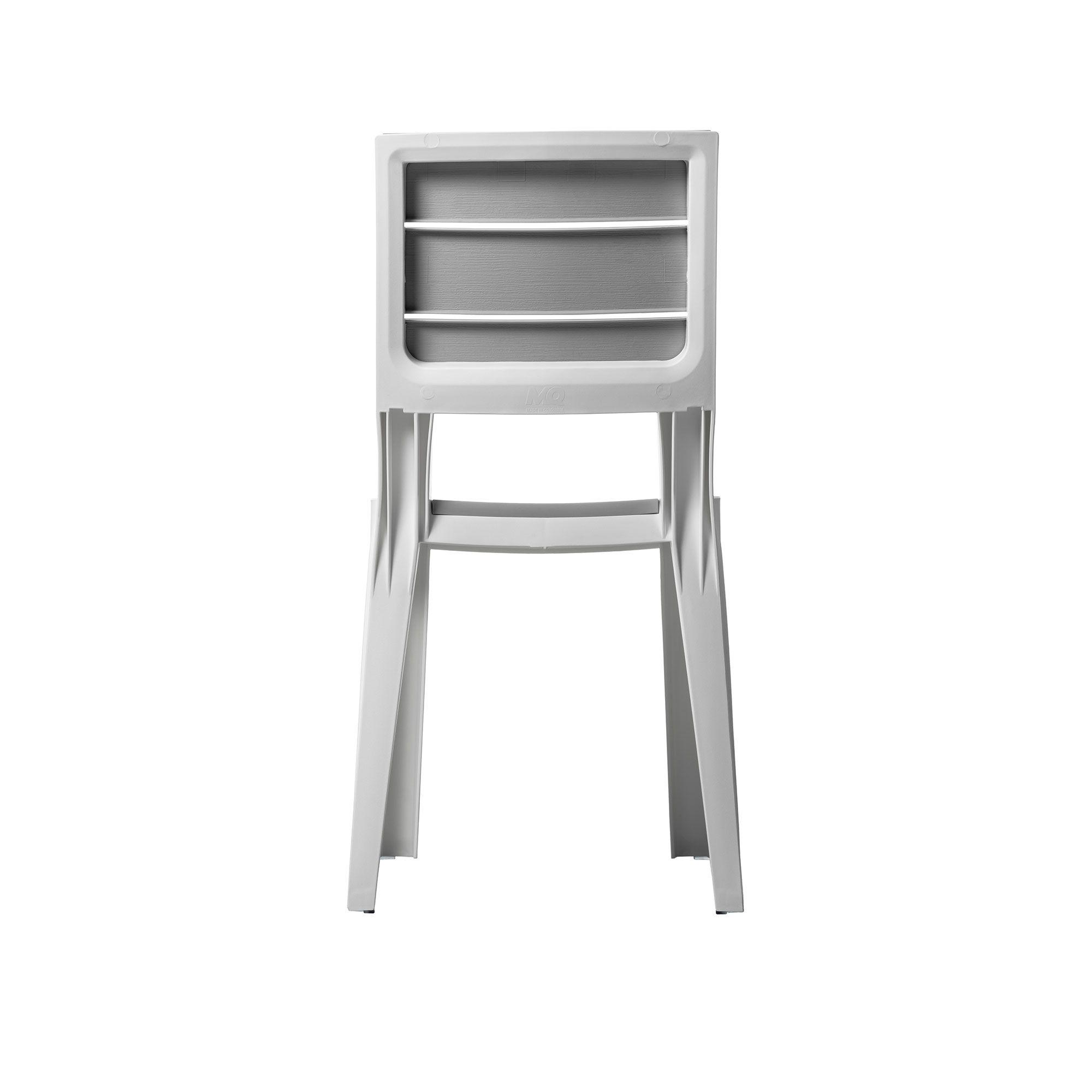 Silla Exterior/interior Modelo Madeira Plateada MQ - Qrubber-6