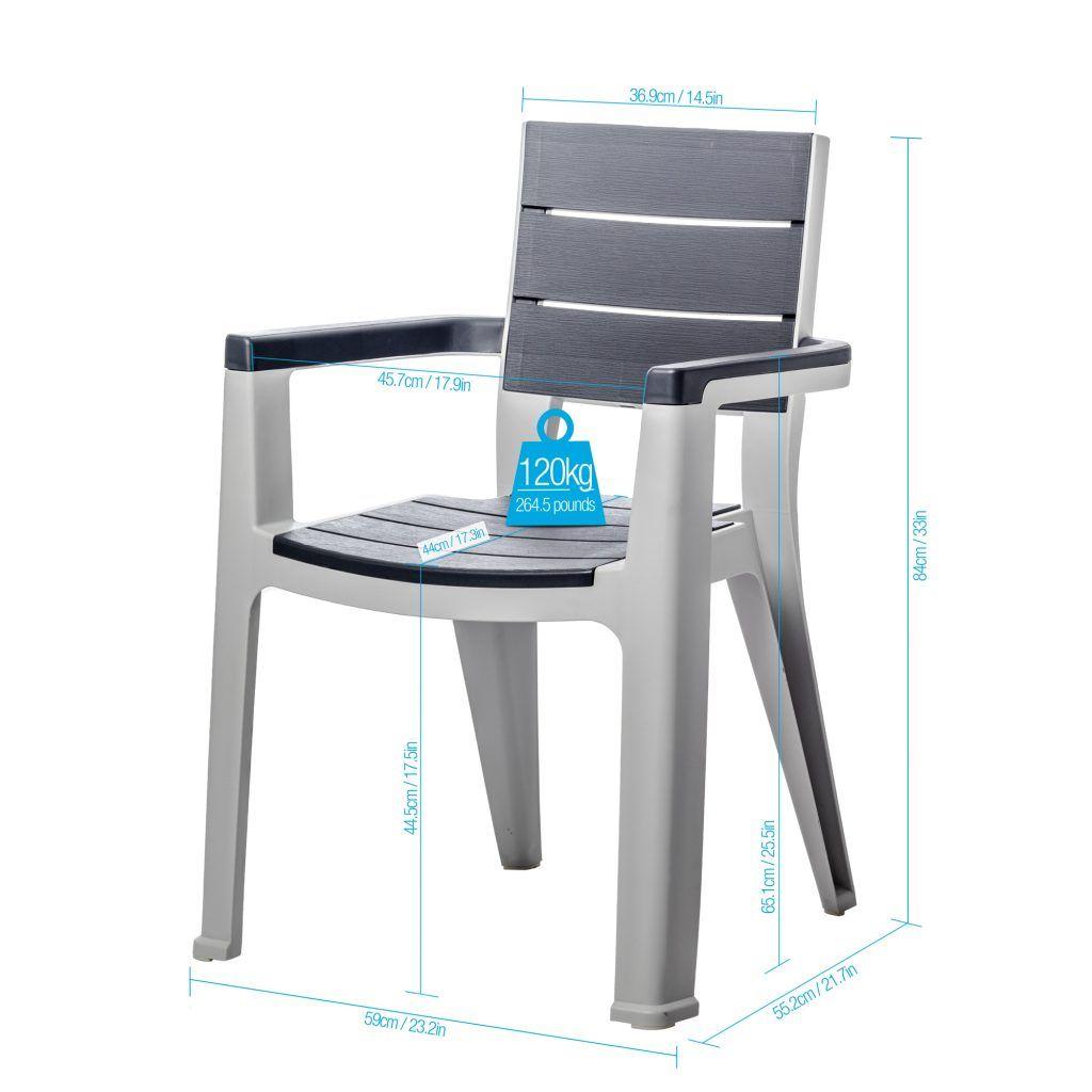 Silla exterior interior Modelo Madeira Color cuarzo - MQ-6