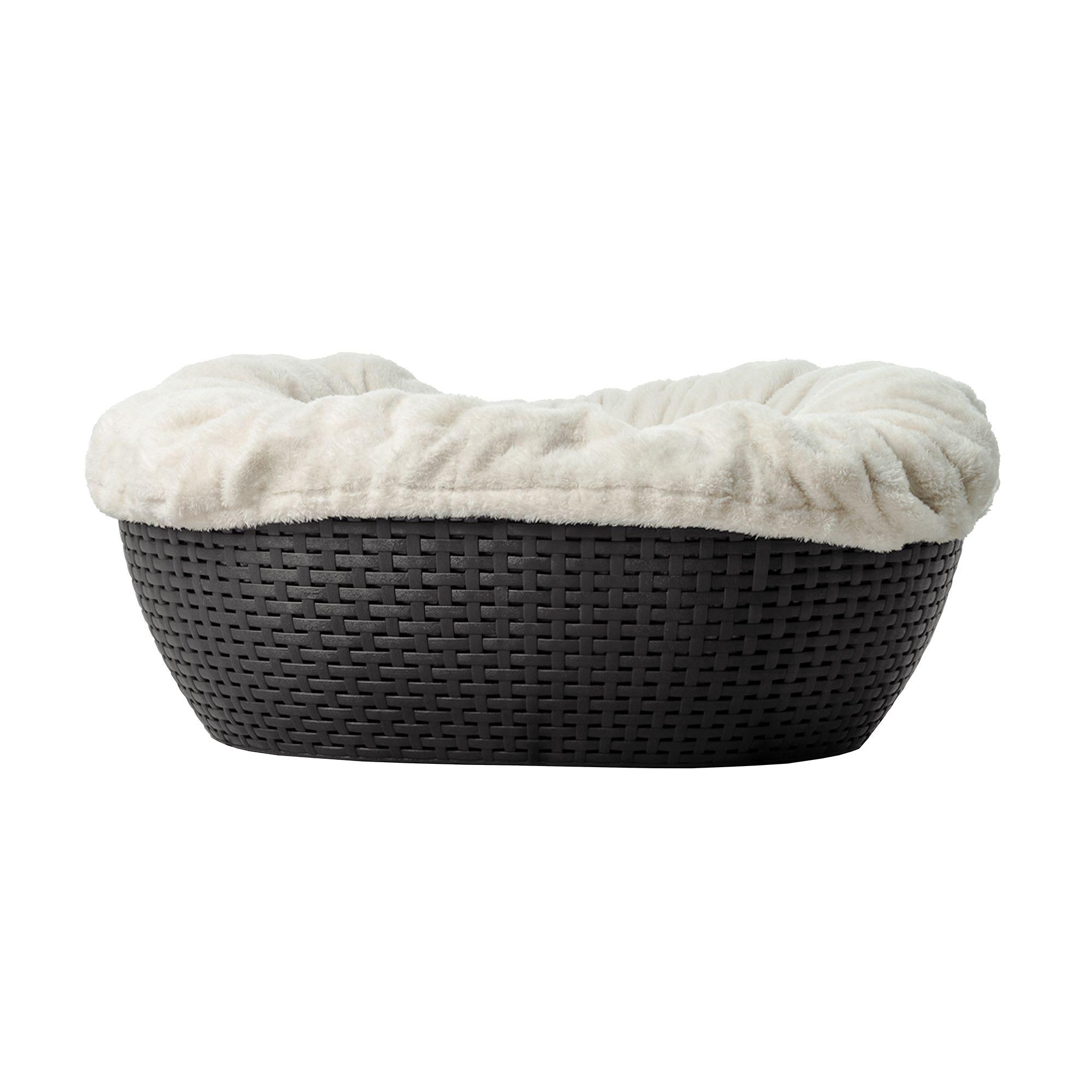 Cama para Mascotas Acolchada Café Oscuro MQ QRubber-2
