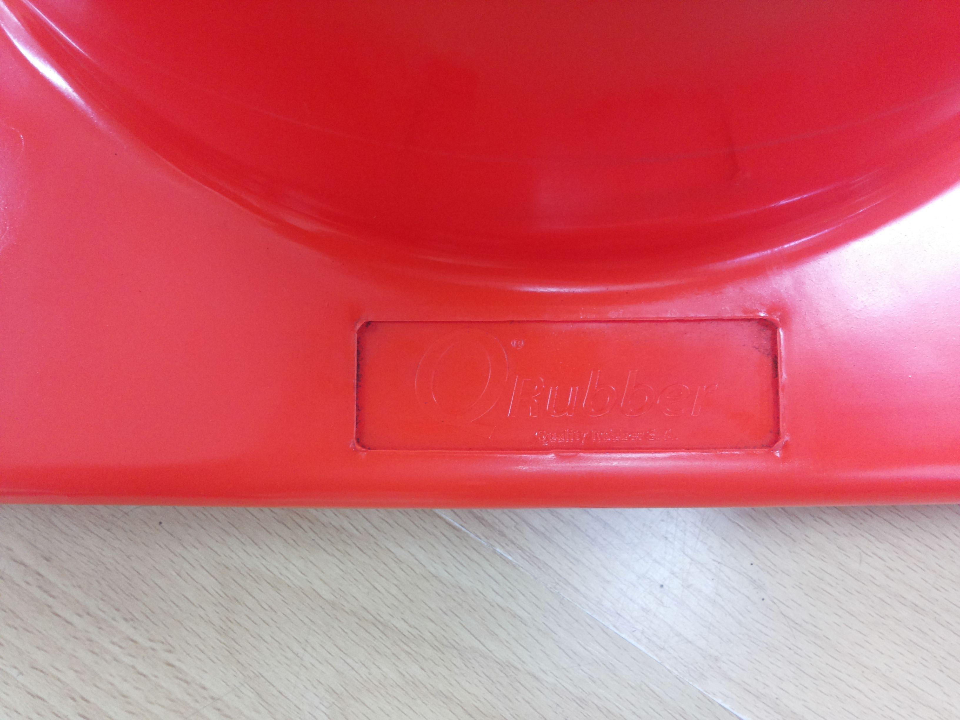 Cono Vial 70cm 2 Cintas Base Normal QRubber-4