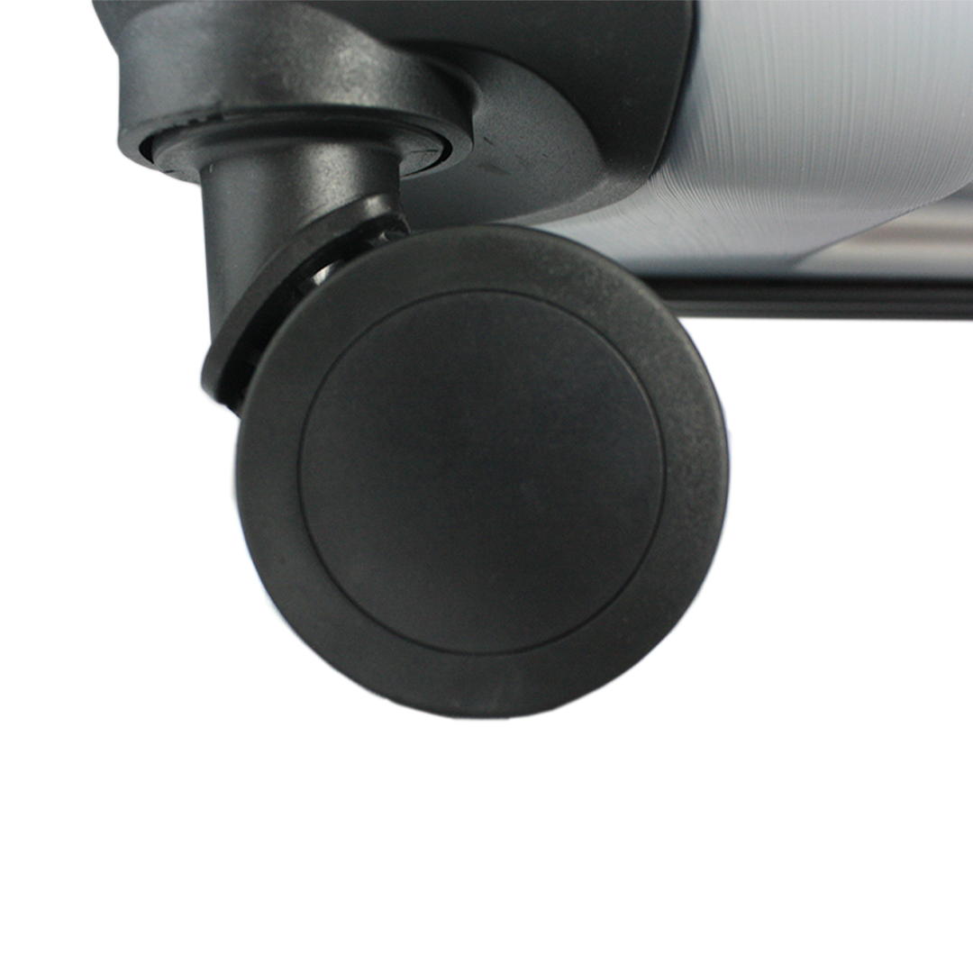 Set tres maletas rígidas Qrubber negro-3