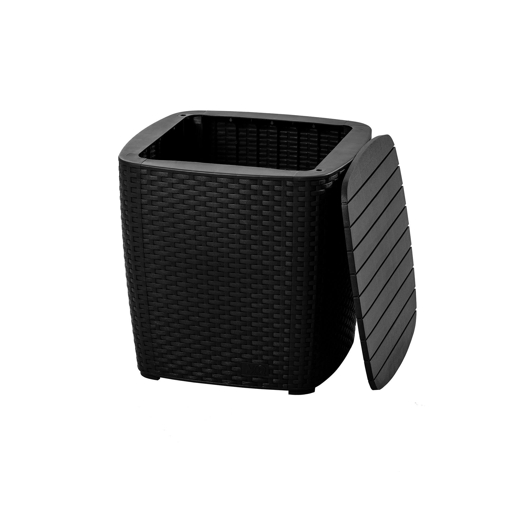 Juego Terraza Capri Comfort Café tipo Rattán MQ QRubber-5