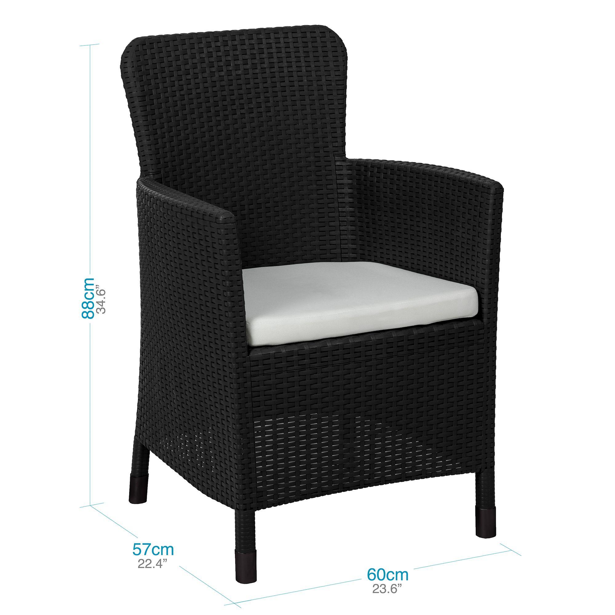 Juego Terraza Capri Comfort Café tipo Rattán MQ QRubber-7