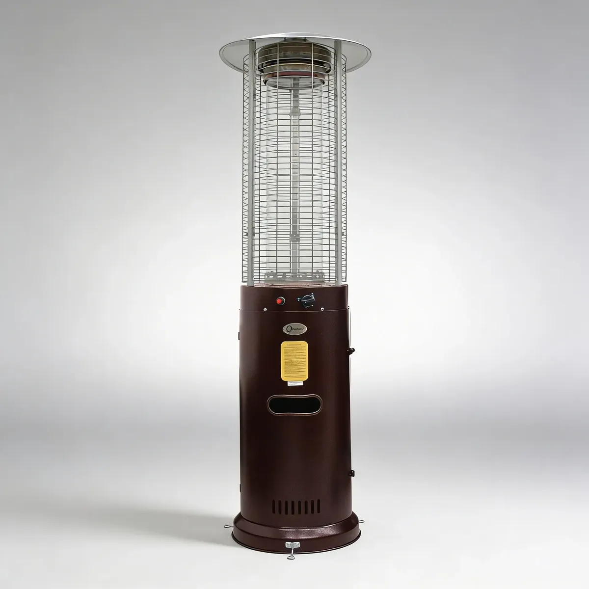 Estufa Exterior New Short Tipo Torre Café 11kg QRubber-4