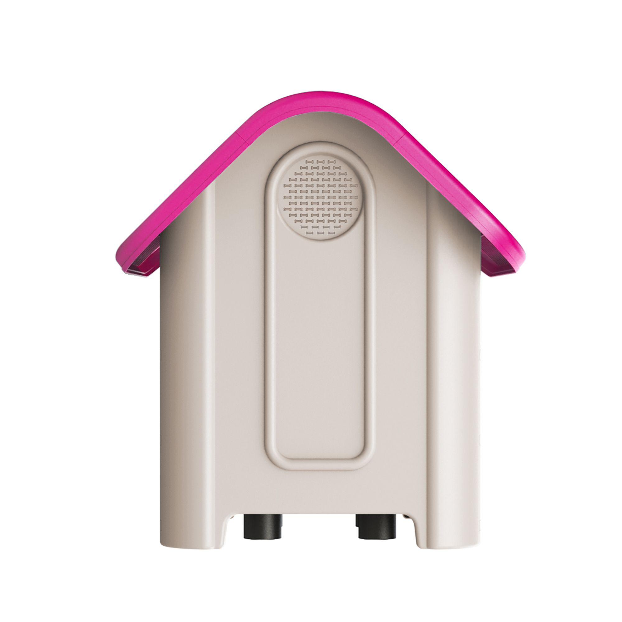 Casa Mascotas Perro Raza Grande Fucsia MQ QRubber-3
