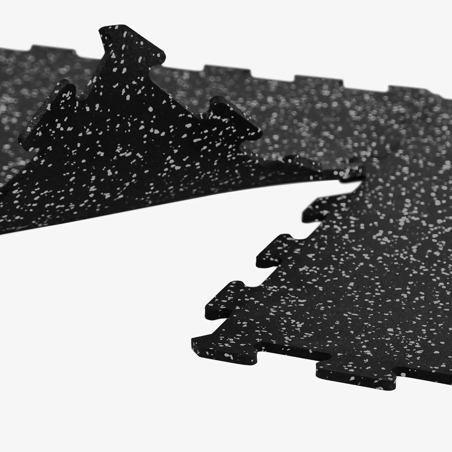 Plancha EPDM 1x1mt 5mm gris tipo puzzle para gym Qrubber-2