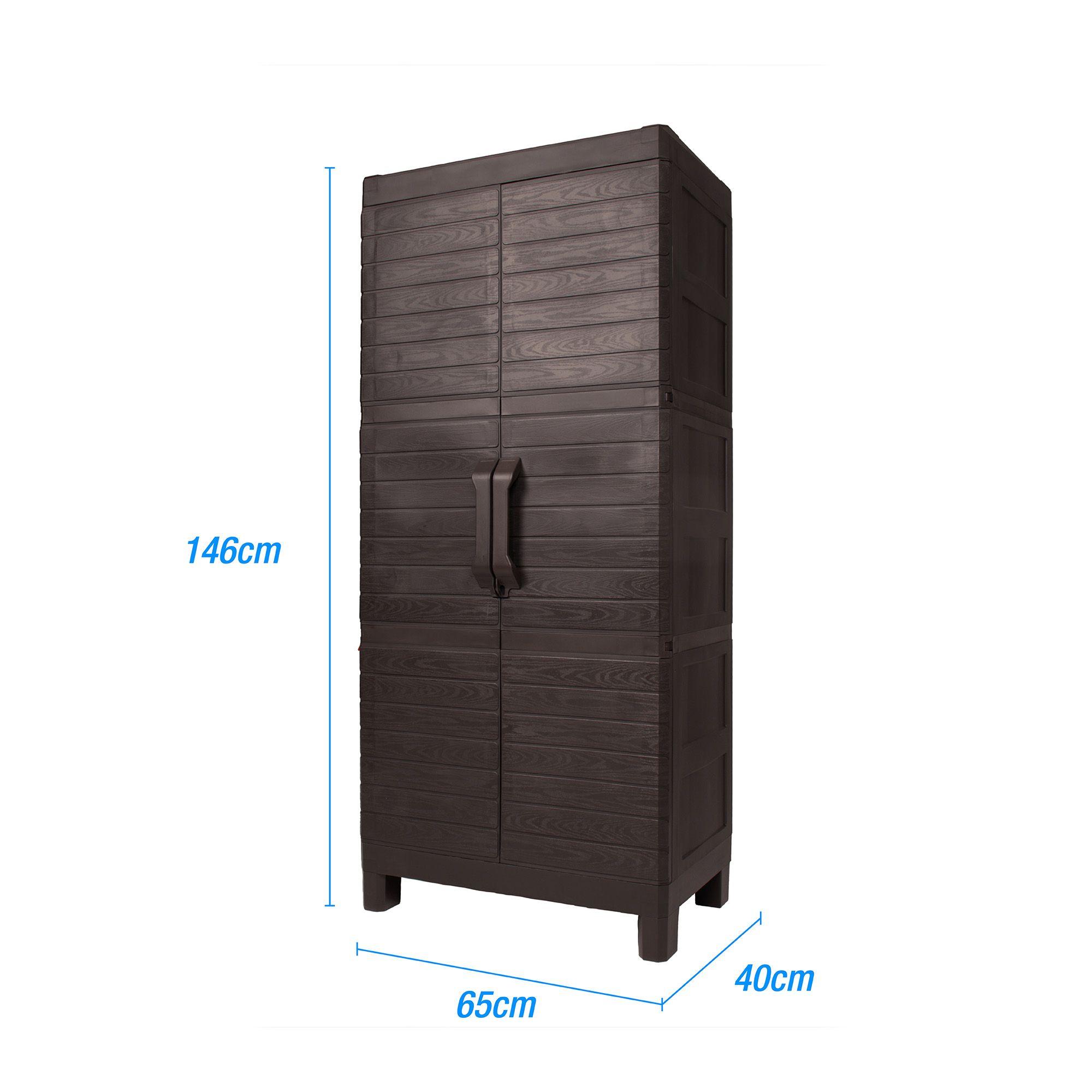 Armario dos puertas tipo madera tamaño large MQ QRubber-5