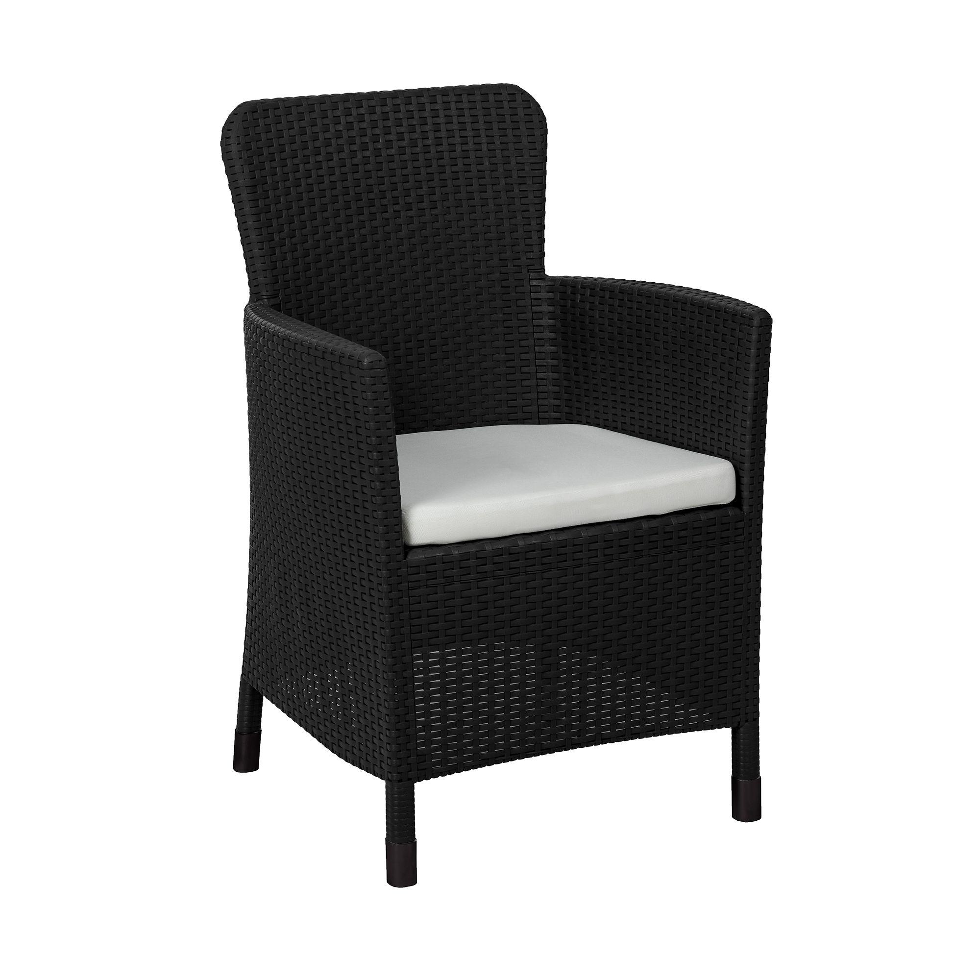 Juego Terraza Capri Café Oscuro tipo Rattán MQ QRubber-2