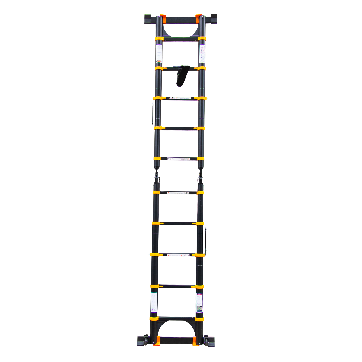 Escalera Aluminio Telescópica Multiuso Retráctil 3,2 QRubber-2