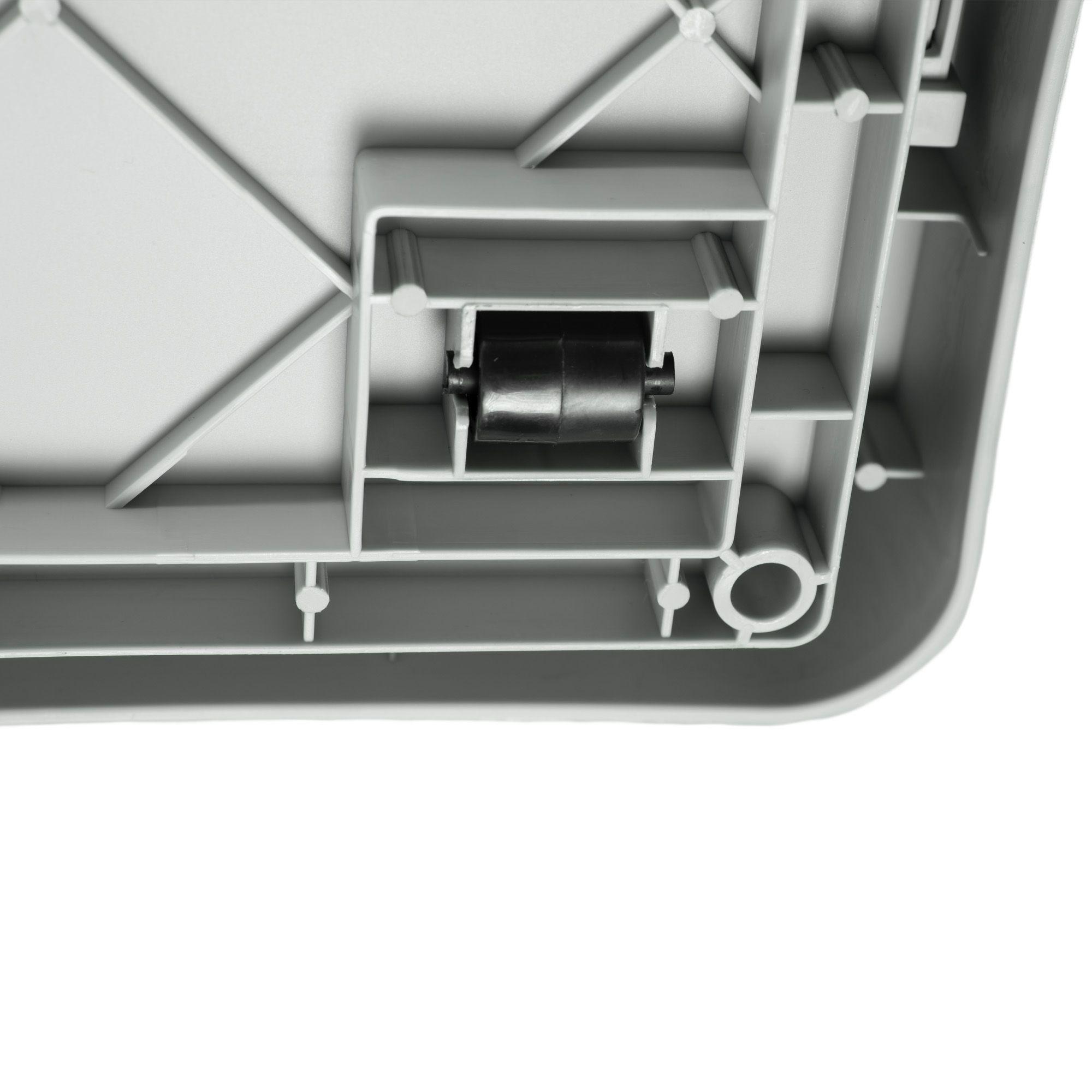 Caja Plegable Organizadora 3 Niveles Gris MQ Qrubber-4