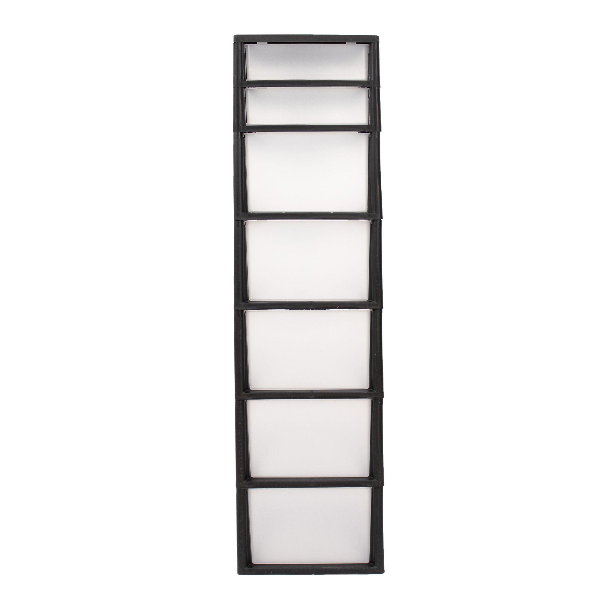 Cajonero 7 Niveles Eclypse Negro MQ QRubber-2
