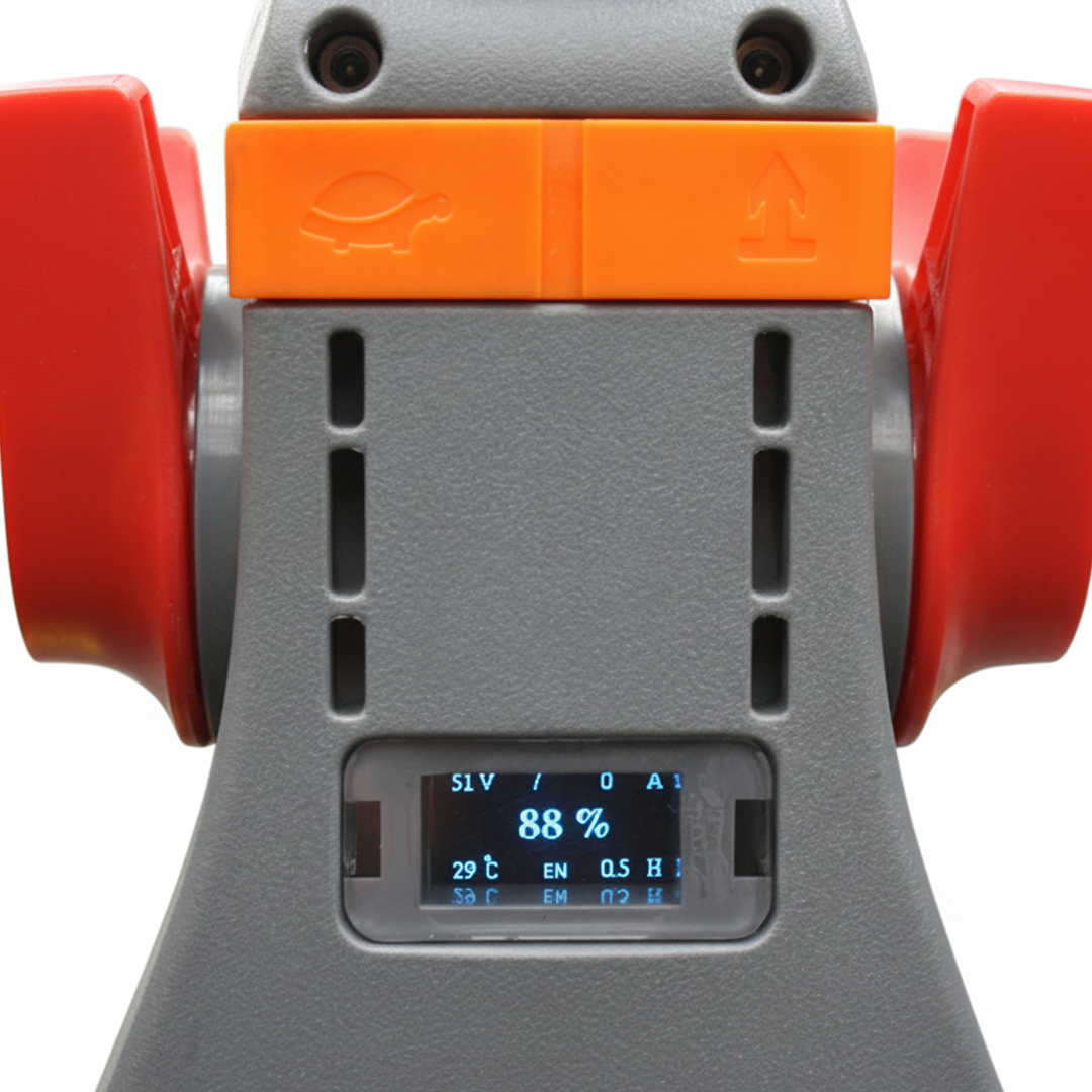 Transpaleta eléctrica Carga de 2tn QRubber-4