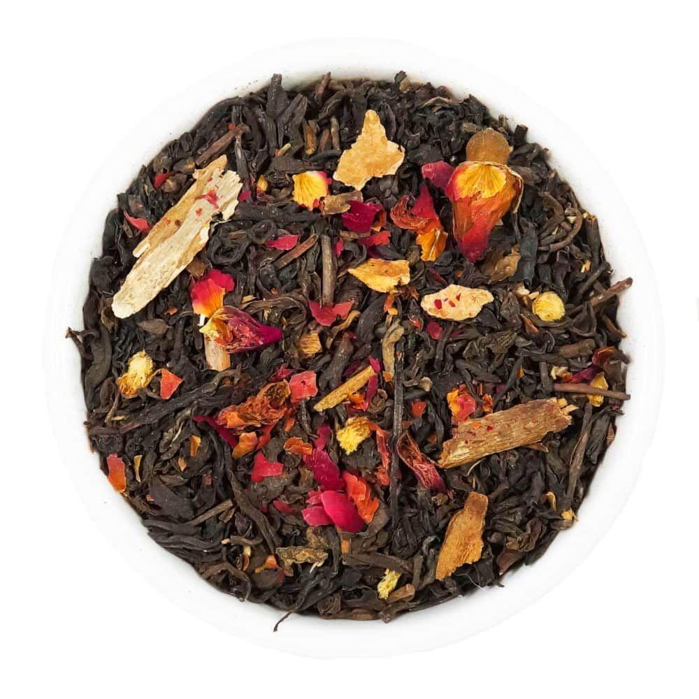 Romance, Té Rojo con rosas y canela-1