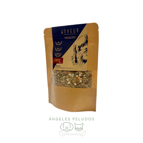 Alimento Deshidratado Bongo Carne Sin Arroz 100grs - Wankun-1