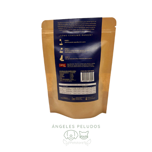 Alimento Deshidratado Bongo Carne Sin Arroz 100grs - Wankun-2