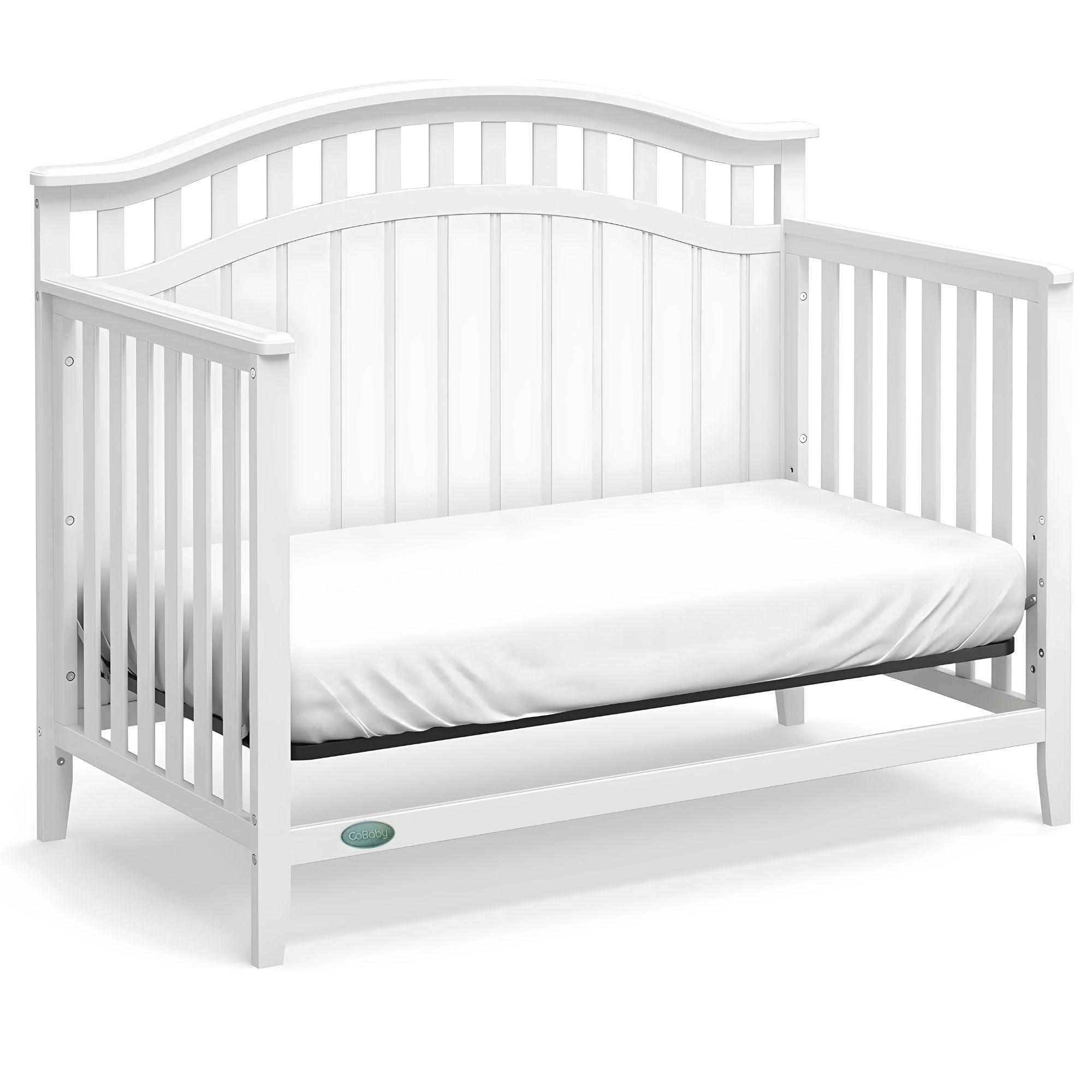 Cuna de madera Blanca 3 en 1 Lanquen-2