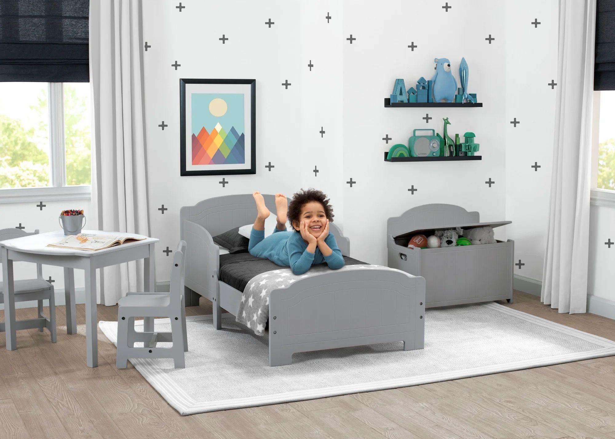 Cama de transición infantil Newport Carbon-1