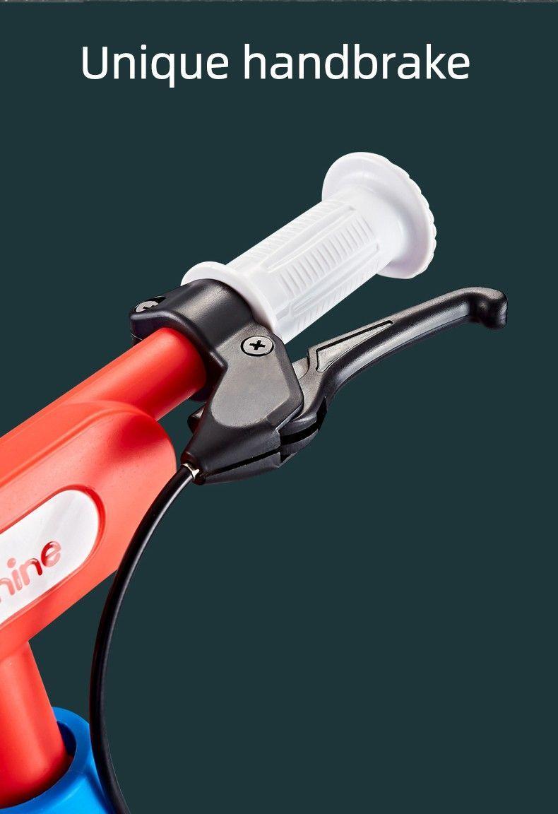 Bicicleta de aprendizaje Navigator azul.-8