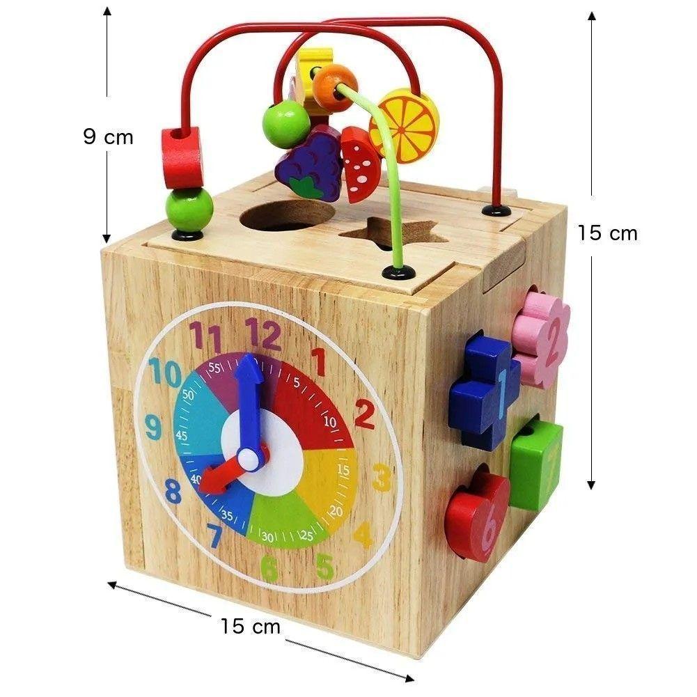 Caja Didáctica Con Xilófono y actividades Multifuncionales-3