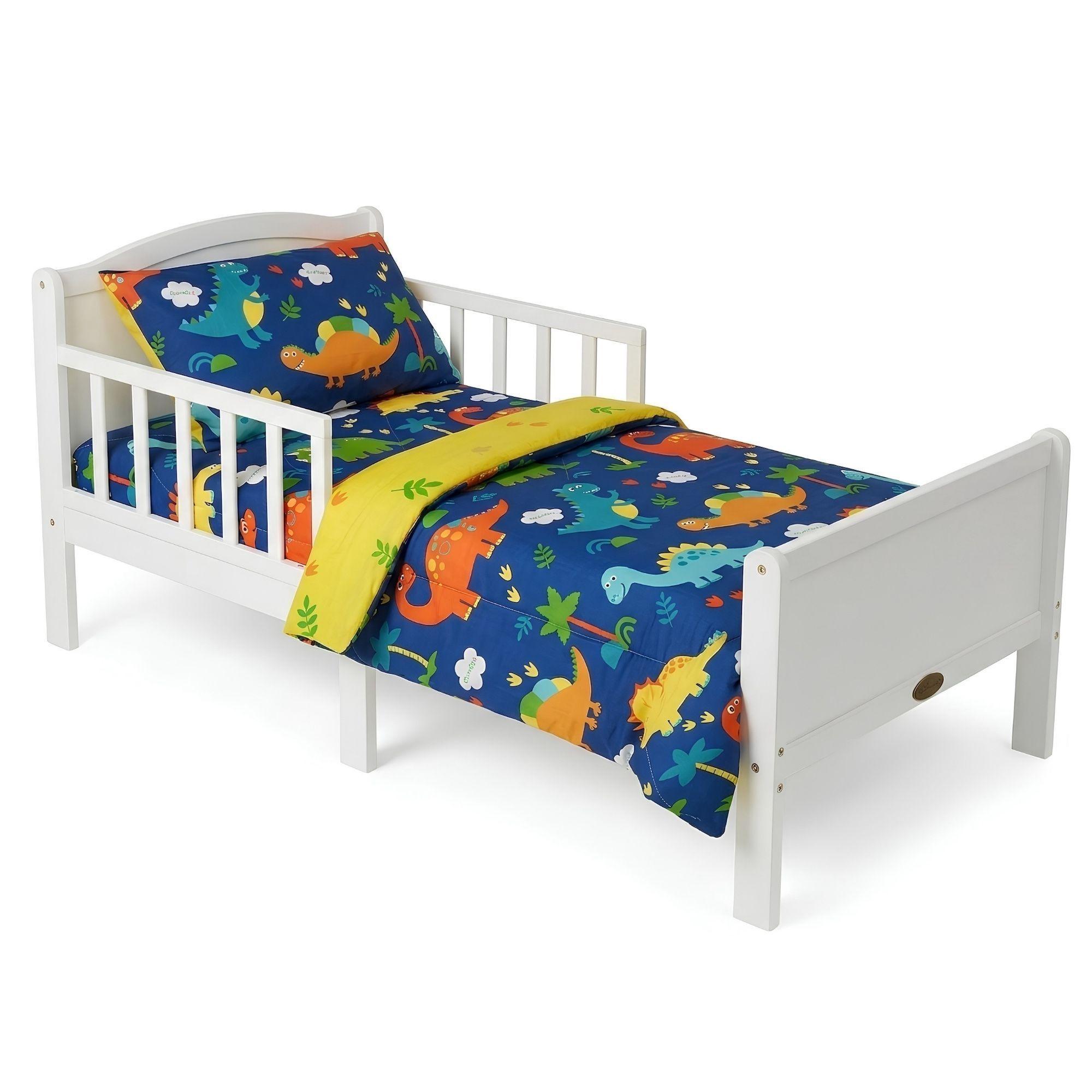 CAMA DE TRANSICION MADERA SOLIDA 140x70 NEWEN BLANCA-4