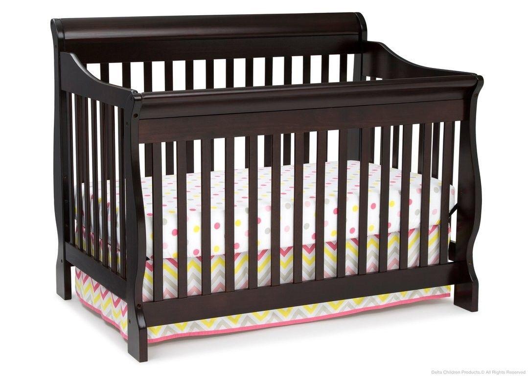 Cuna 4 en 1 Canton chocolate Delta Childrens Products-0