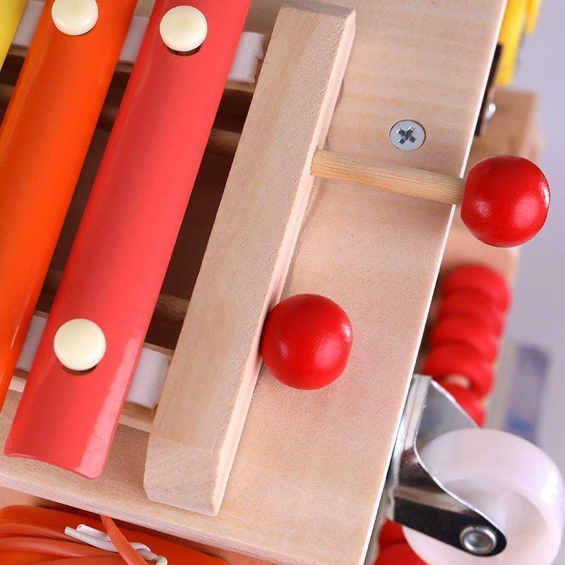 Cubo educativo Montessori de madera-3