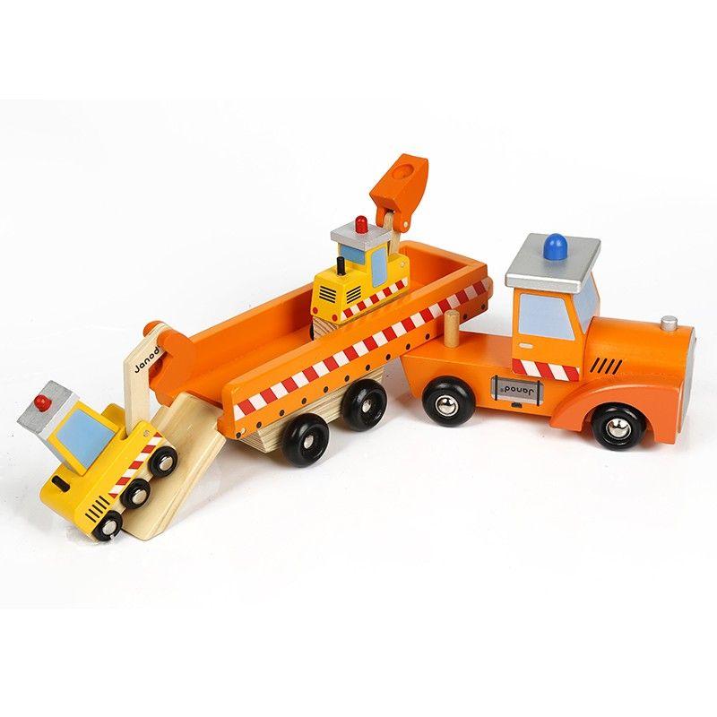 Camion constructor  con remolque.-1