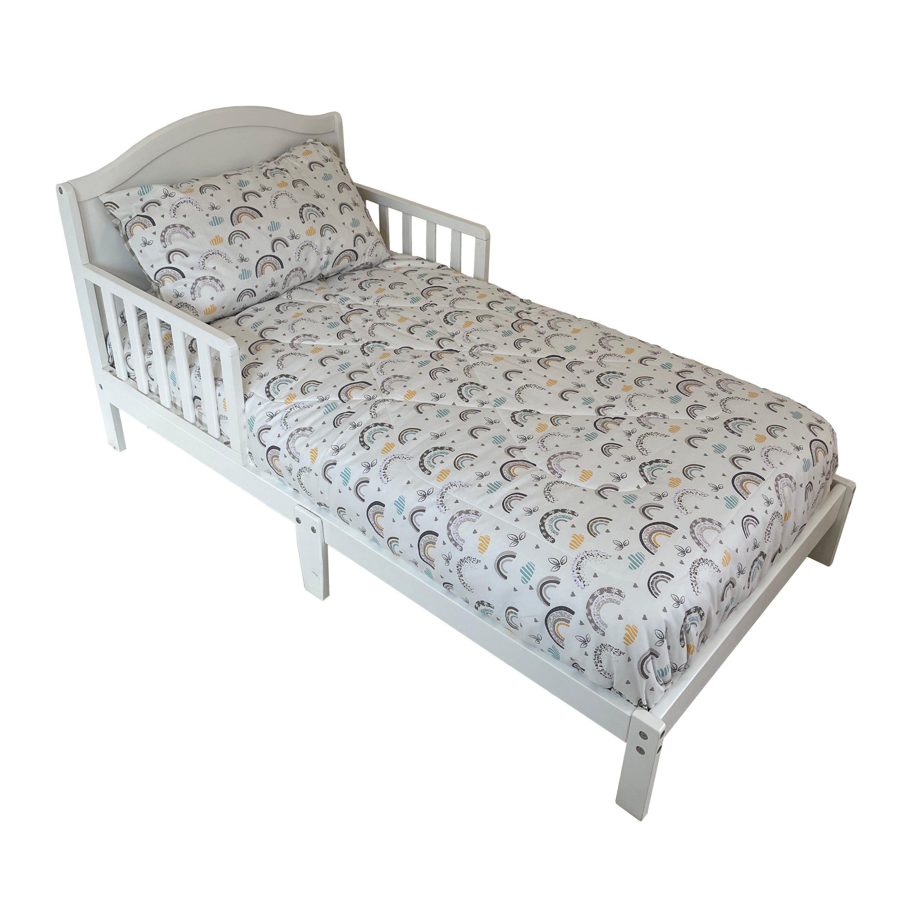 SET ROPA PARA CAMA DE TRANSICIÓN RAINBOW DE 4 PIEZAS PELLITOS-1