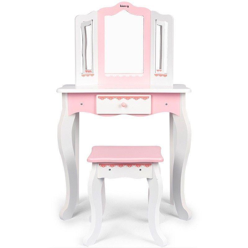 Tocador de madera para Princesas.-0