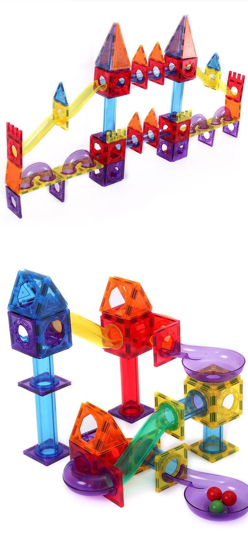 Magnéticos 3d para construcción 178 Piezas-3