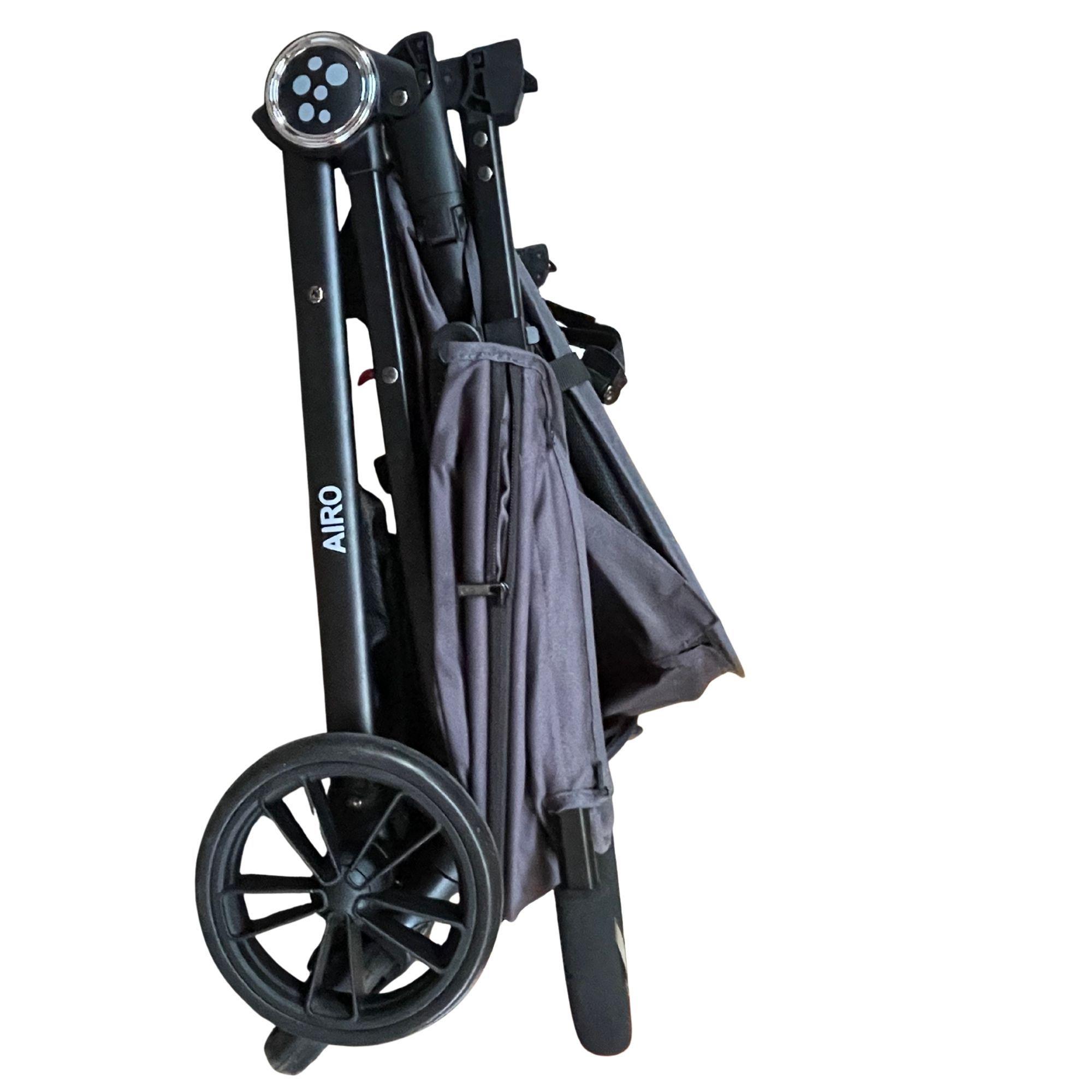 Coche compacto Airo Grey desde recién nacido de 0 a 36 meses.-7