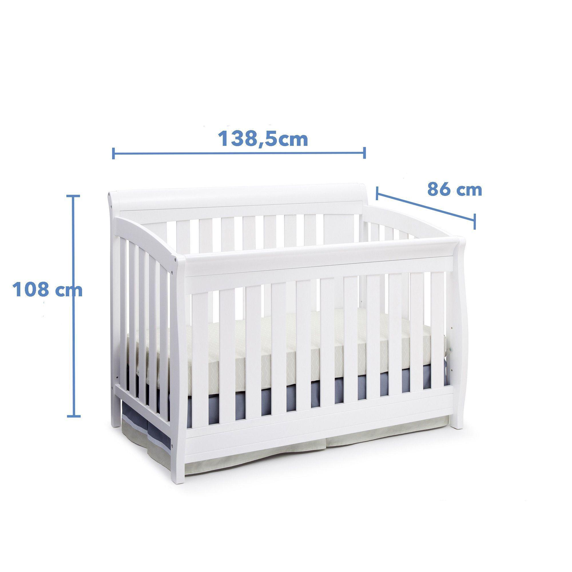 Cuna 4 en 1 Clermont Delta Childrens Products-3